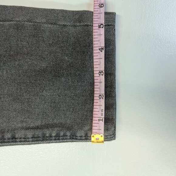 NWT Re Generation Size 3/Waist 26 Black Distressed High-Rise  Mom Mindful Jeans - Picture 3 of 16